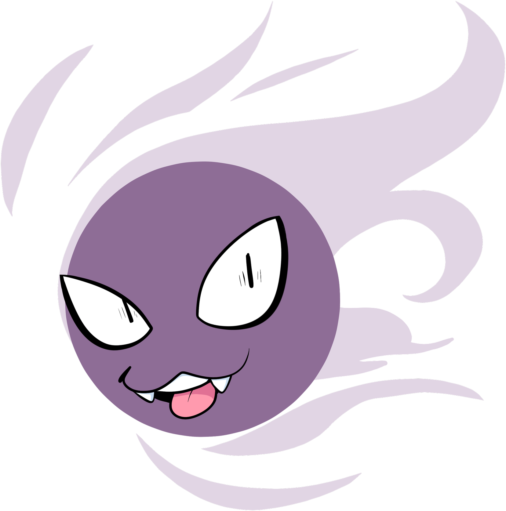 0 Replies 2 Retweets 2 Likes - Gastly (1200x1200), Png Download