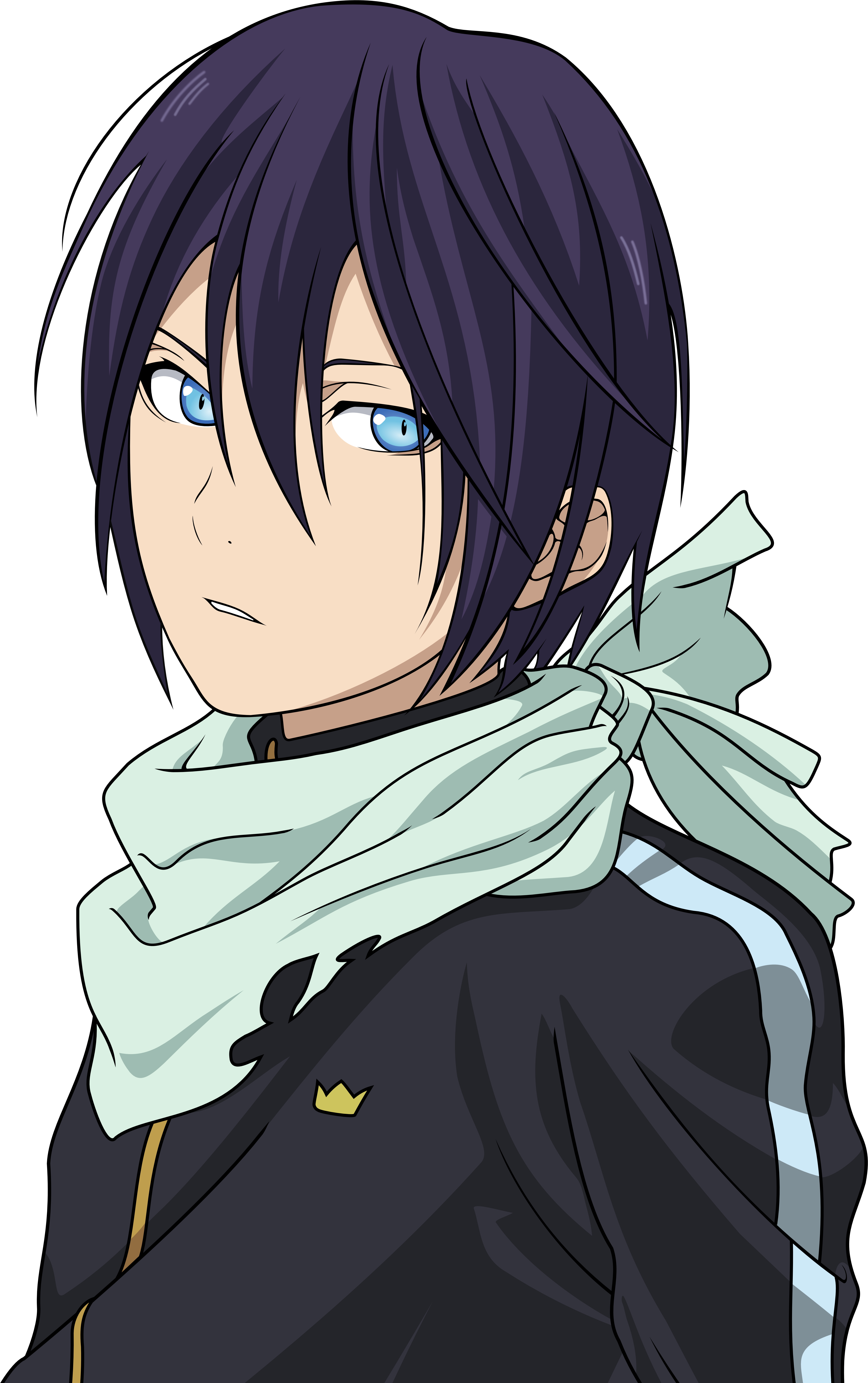 Noragami Yato No Kami Anime Drawing Fan Art (6527x7500), Png Download
