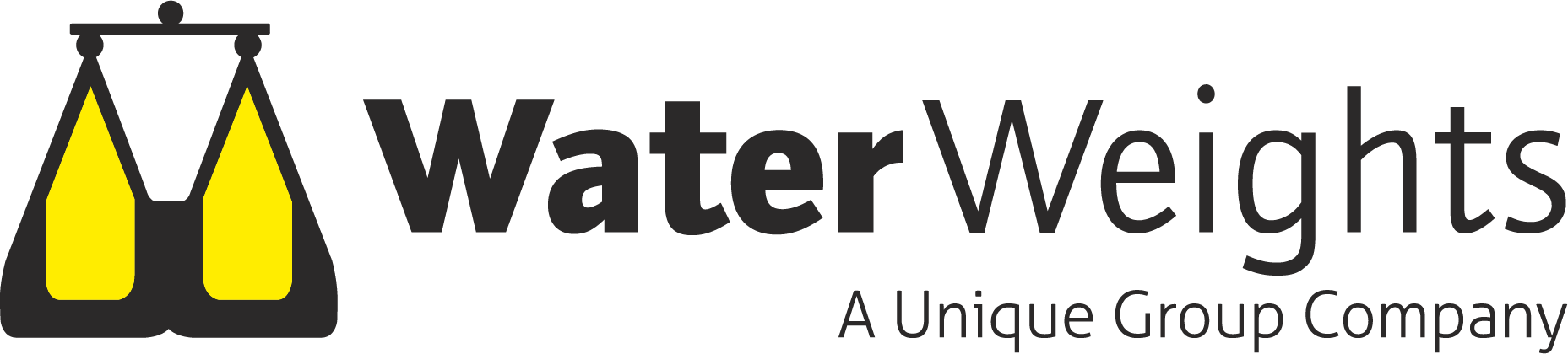 Subsea Offshore And Life Support Solutions Unique Group - Water Weights (1857x420), Png Download