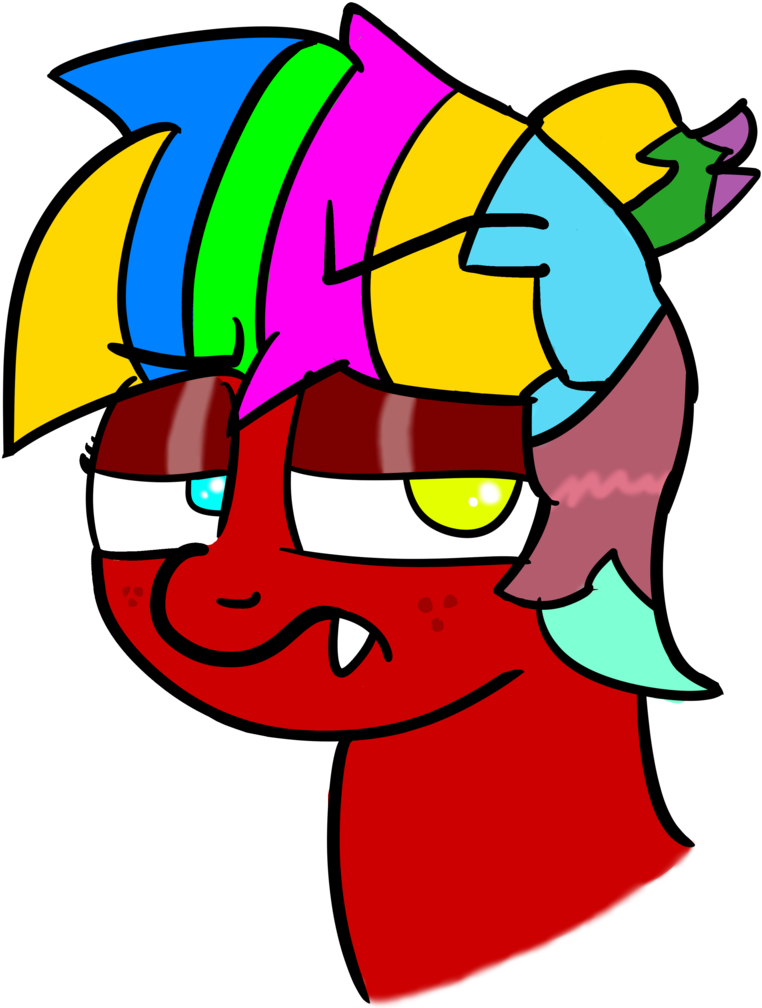 Shadowthecat35, Dragonhorse, Female, Oc, Oc - Cartoon (773x1024), Png Download