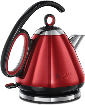Russell Hobbs Eu Legacy Red Kettle 21281-70 - Russell Hobbs 21281-70 Legacy - Kettle Red (348x410), Png Download