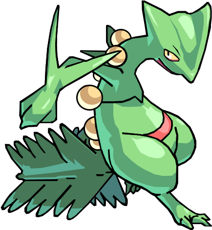 Sceptile Usbiv - Sceptile Png (640x480), Png Download