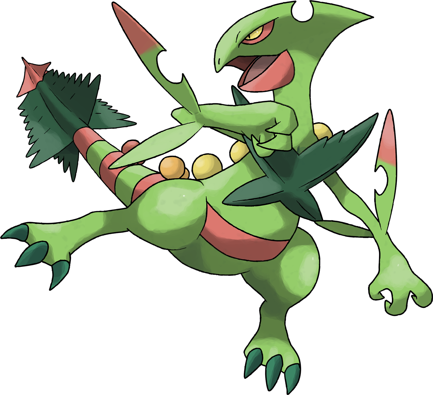 Pokemon Hintergrund Possibly Containing Anime Called - Imagenes De Pokemon Mega Sceptile (1500x1366), Png Download