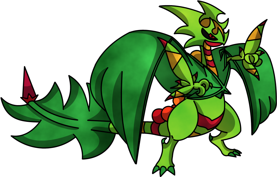 Supreme Sceptile - Evolution Sceptile (1000x700), Png Download