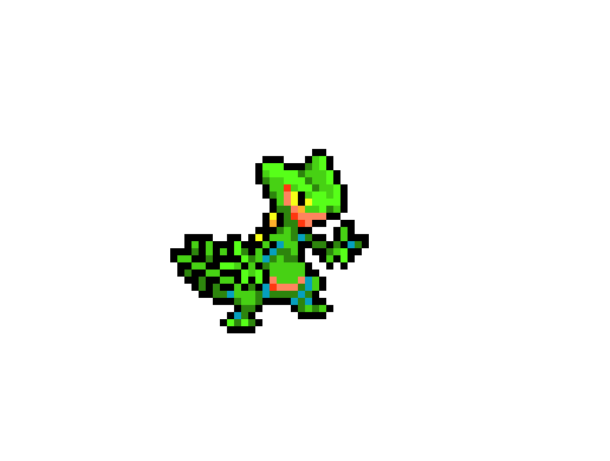 Sceptile - Graphic Design (860x650), Png Download