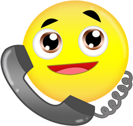 Free On Dumielauxepices Net - Emoji On The Phone (480x491), Png Download