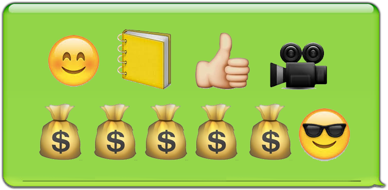 What Do You Think The Emoji Movie Will Be Like - Money (800x400), Png Download