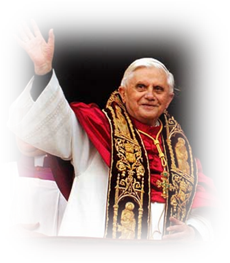 Pope - Benedict 16 Marpappa (336x383), Png Download