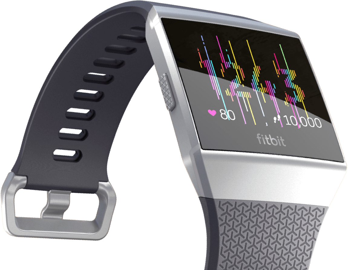 Fitbit Rolls Out New Digital Health Apps With Its Partners - Fitbit Ionic (1150x894), Png Download