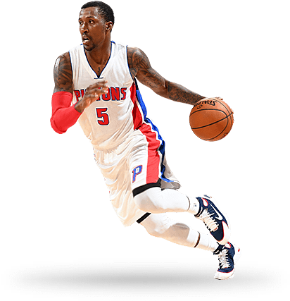 Kentavious Caldwell-pope 2017 Analysis, Injury Status, - Dribble Basketball (440x700), Png Download