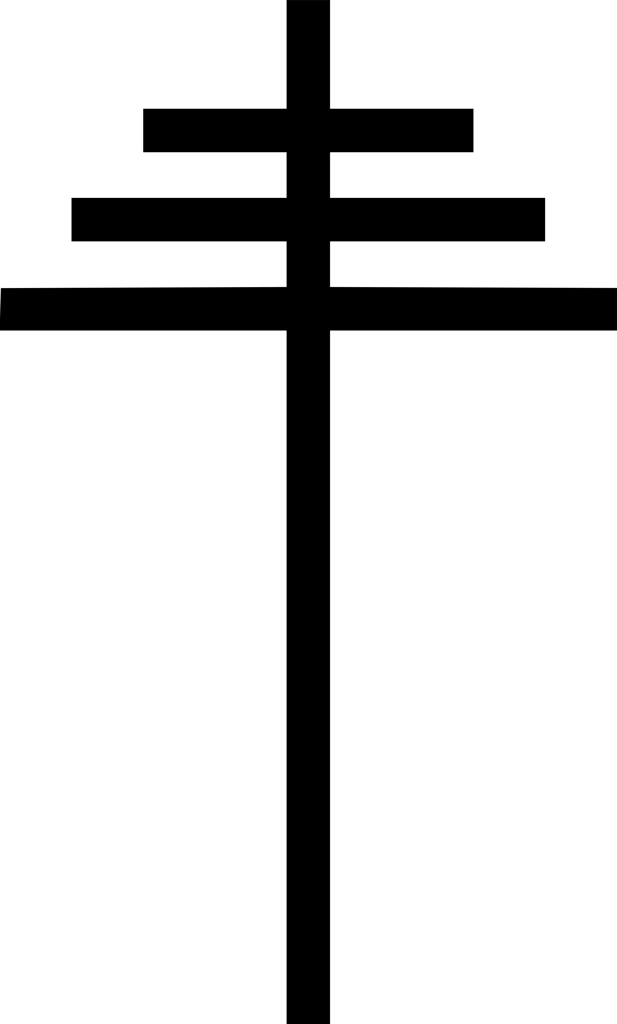 Open - Papal Cross (2000x3317), Png Download