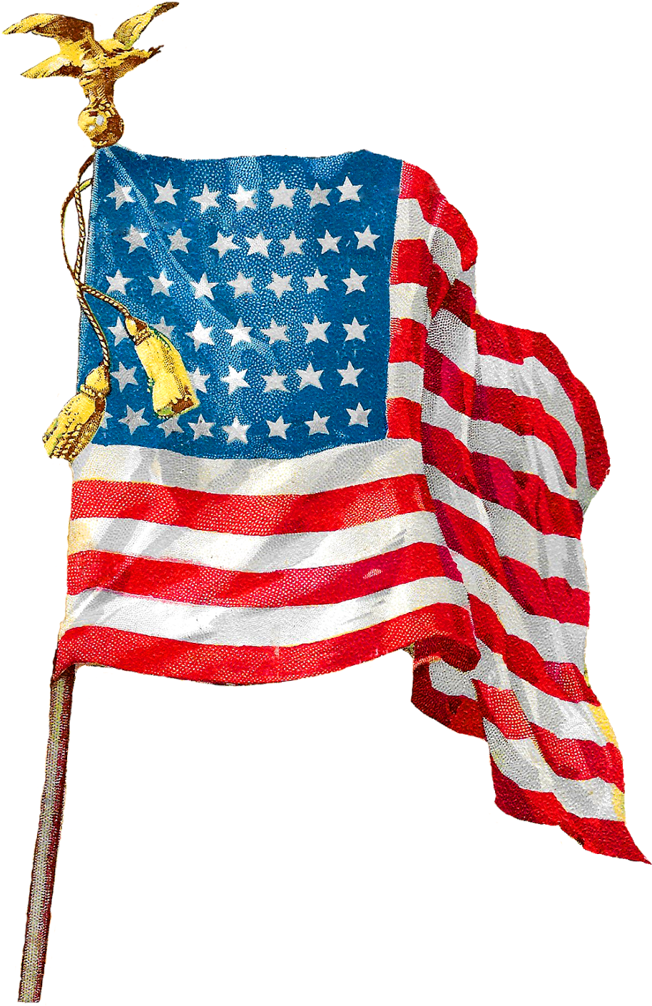 Digital American Flag Image - Flag Of The United States (1028x1600), Png Download