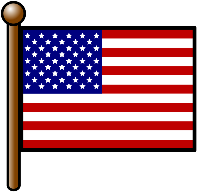 American Flag - Stock Exchange (800x800), Png Download