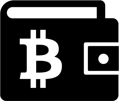 Grayscale Shopping Icons Bitcoin - Bitcoin Wallet Icon Png (600x600), Png Download