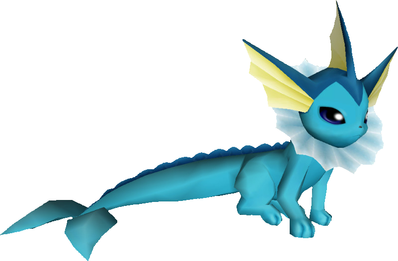 Vaporeon Pp - Pokémon Poképark (801x526), Png Download