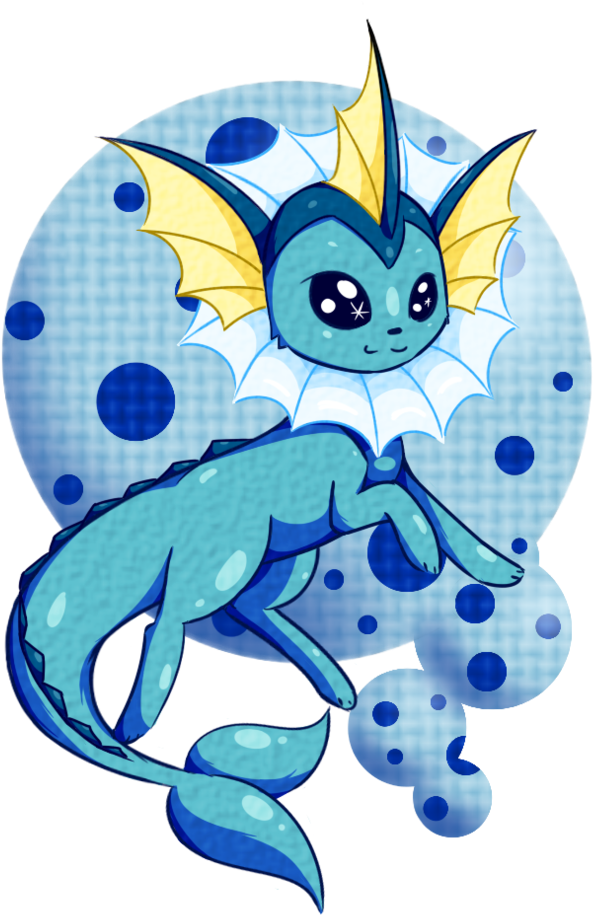 Dragoart Drawing Vaporeon Png Black And White Library - Vaporeon (838x954), Png Download