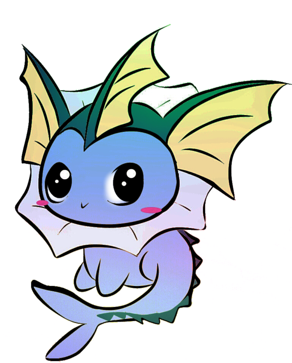 Google Search Loves Pinterest And Pok Mon - Vaporeon (600x763), Png Download