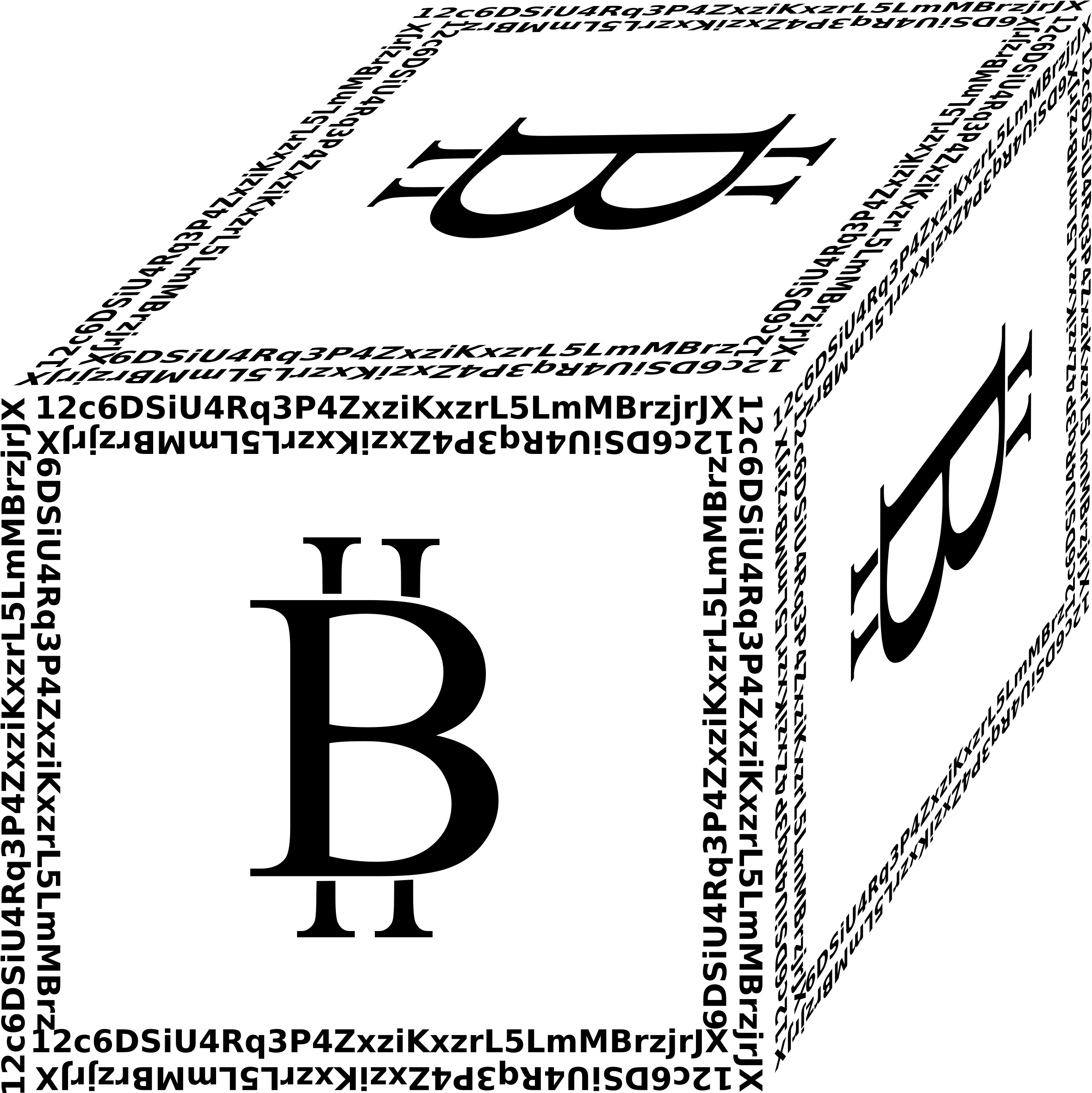 This Free Icons Png Design Of Bitcoin Block (2400x2400), Png Download