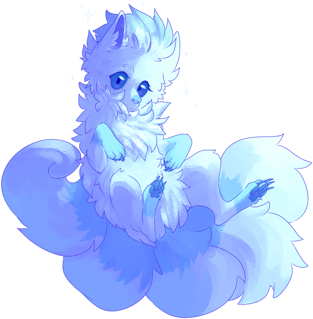 #vulpix #pokemon #alola Snowy Boi - Cartoon (1200x1200), Png Download