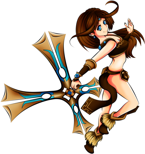 Nhp54sivir, The Battle Mistress - League Of Legends Sivir Png (500x521), Png Download