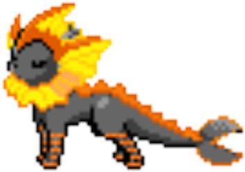 Candy Corn Vaporeon - Cartoon (420x420), Png Download