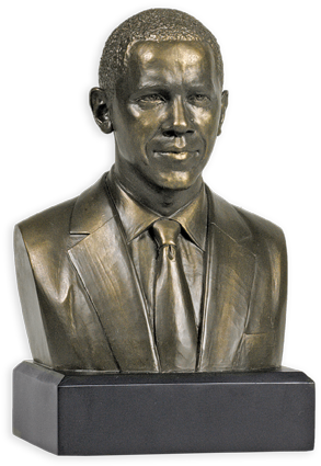 6 Inch Barack Obama Bust - Barack Obama (432x432), Png Download