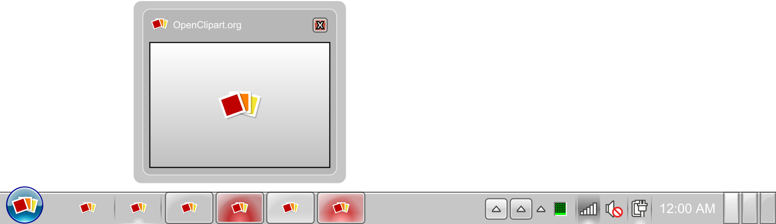 Taskbar Windows 7 Computer Icons Button - Windows 7 Taskbar Png (2597x750), Png Download