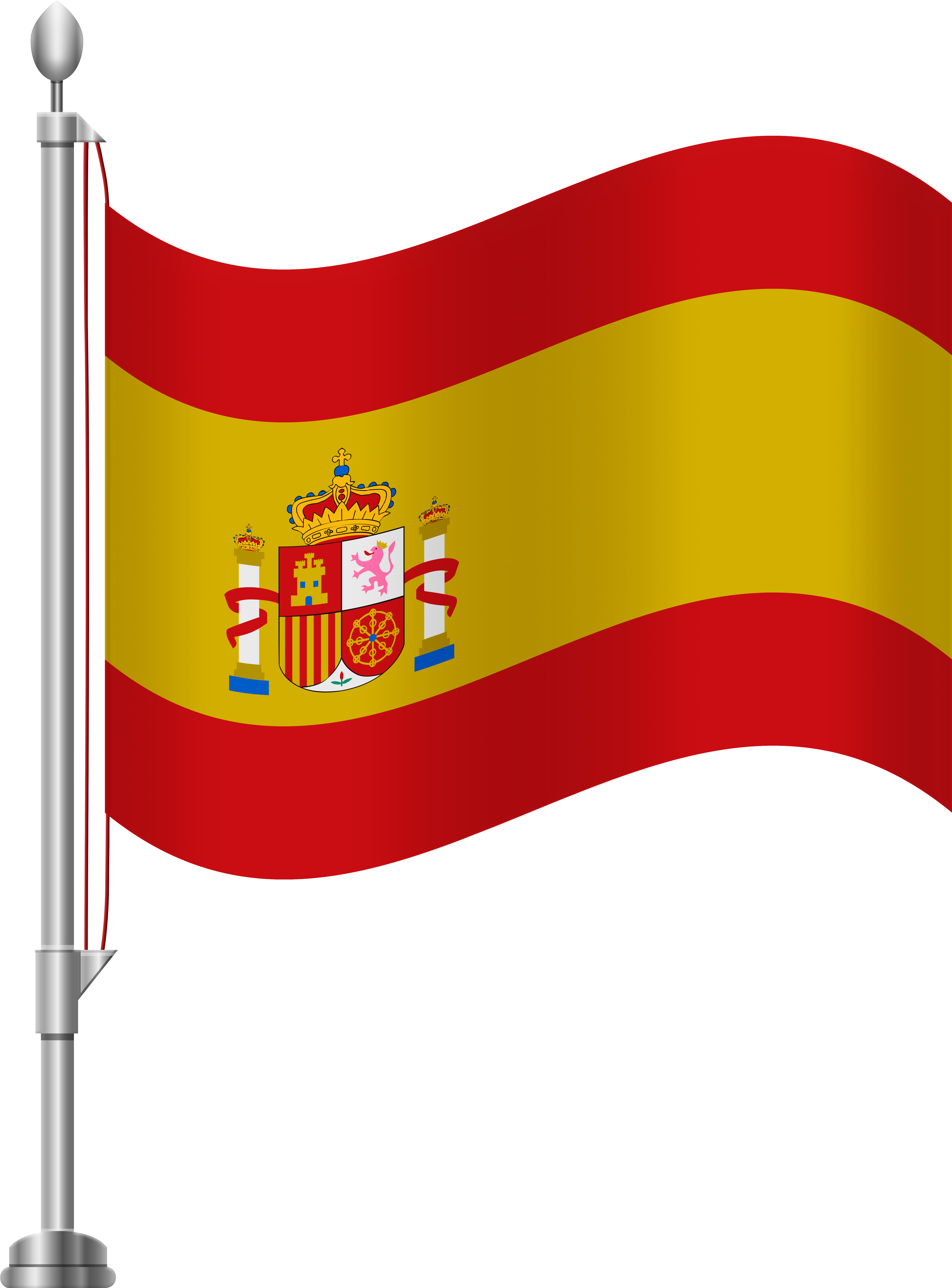 Spain Flag Png Clip Art (6141x8000), Png Download