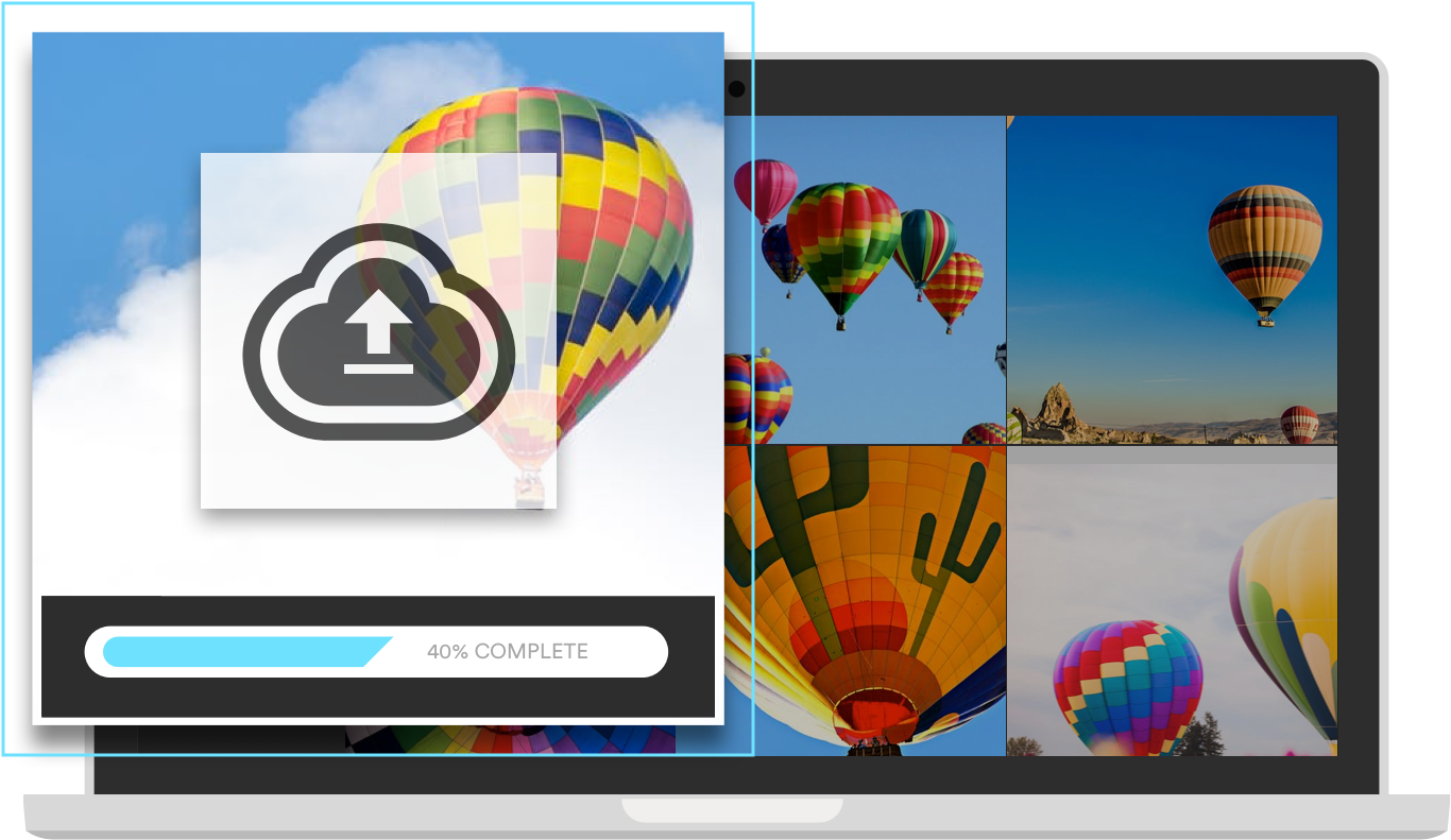 Cloudapp Screen Capture App - Hot Air Balloon Festival Round Ornament (1611x1024), Png Download