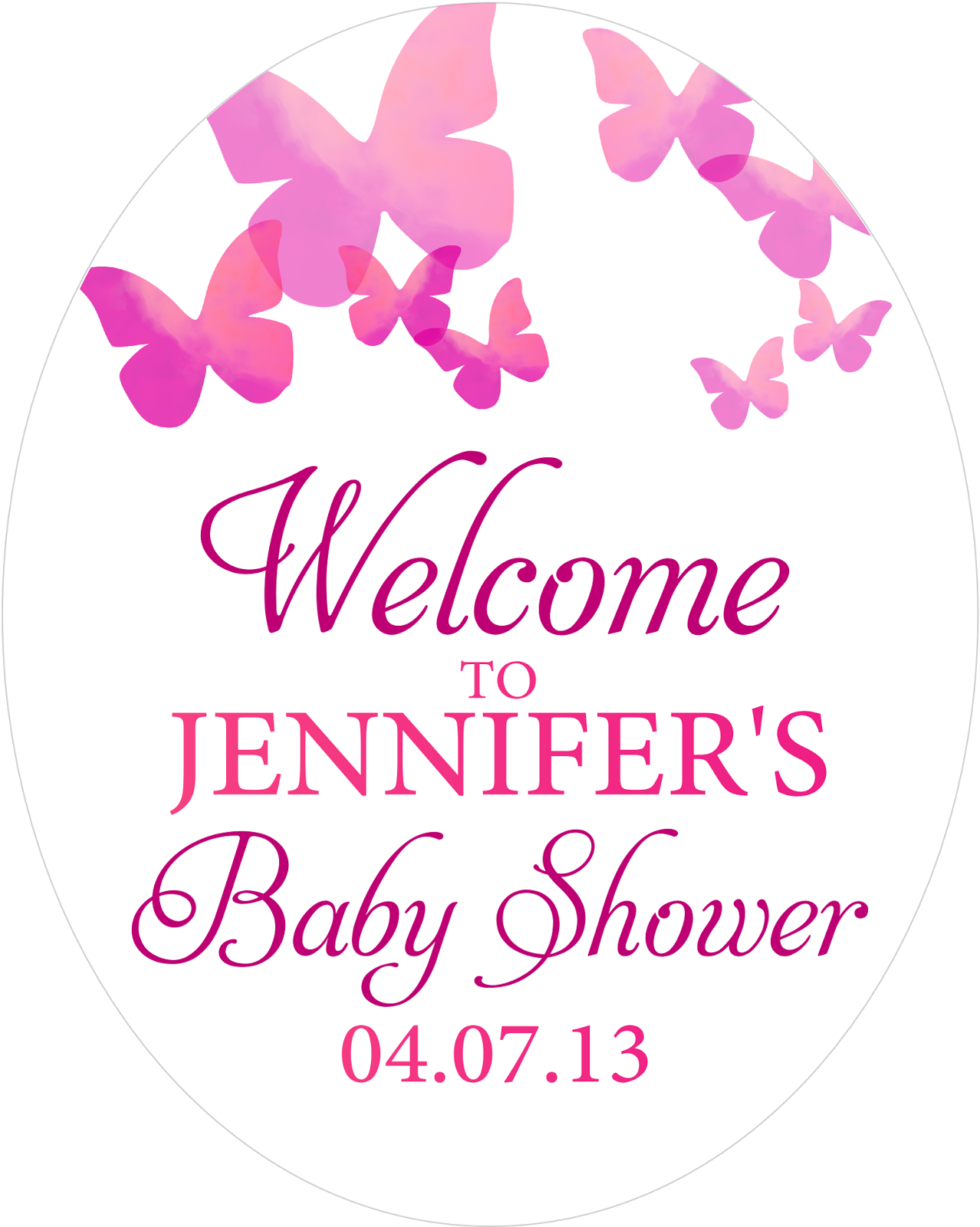 A Pennant Banner, Food Tent Template, And A Sized Template - Baby Shower (1278x1600), Png Download