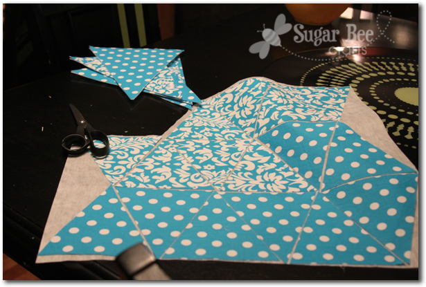 Fabric Pennant Banner Tutorial - Polka Dot (648x432), Png Download