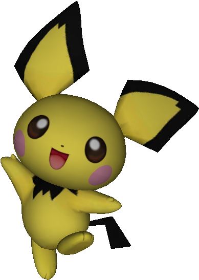 Download Zip Archive - Pichu Smash Bros Transparent (750x650), Png Download