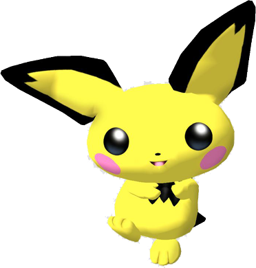 Pichu (372x390), Png Download