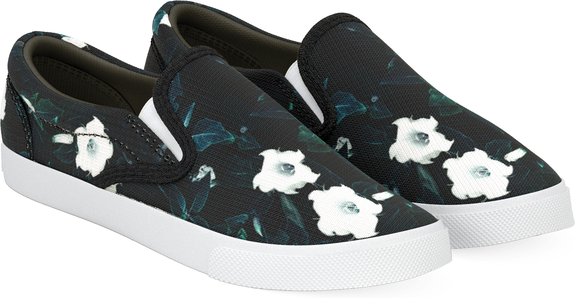 Representing The Image Of A Plant That Had Taken Over - Vans Chima Ferguson Pro Palm Fade Black (2048x2048), Png Download