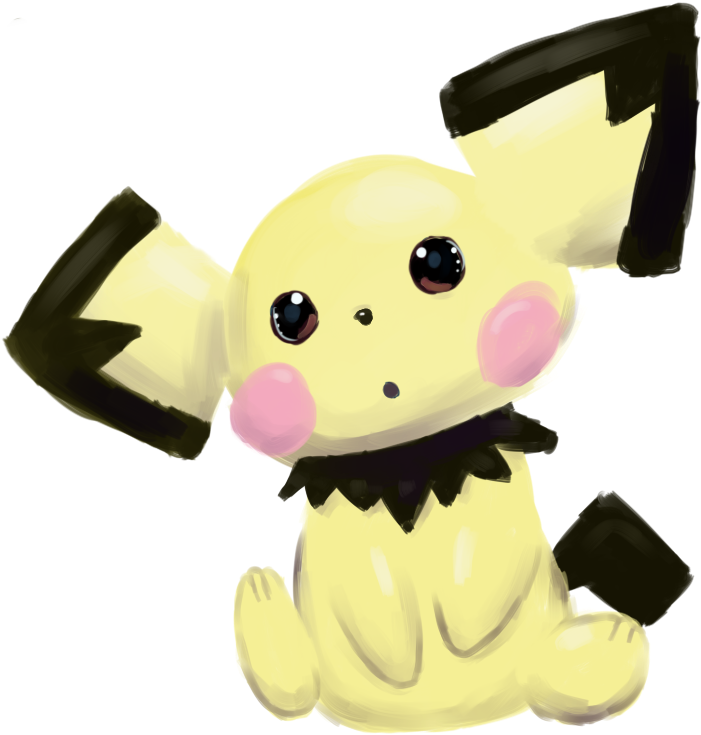 Picture - Pichu (861x861), Png Download