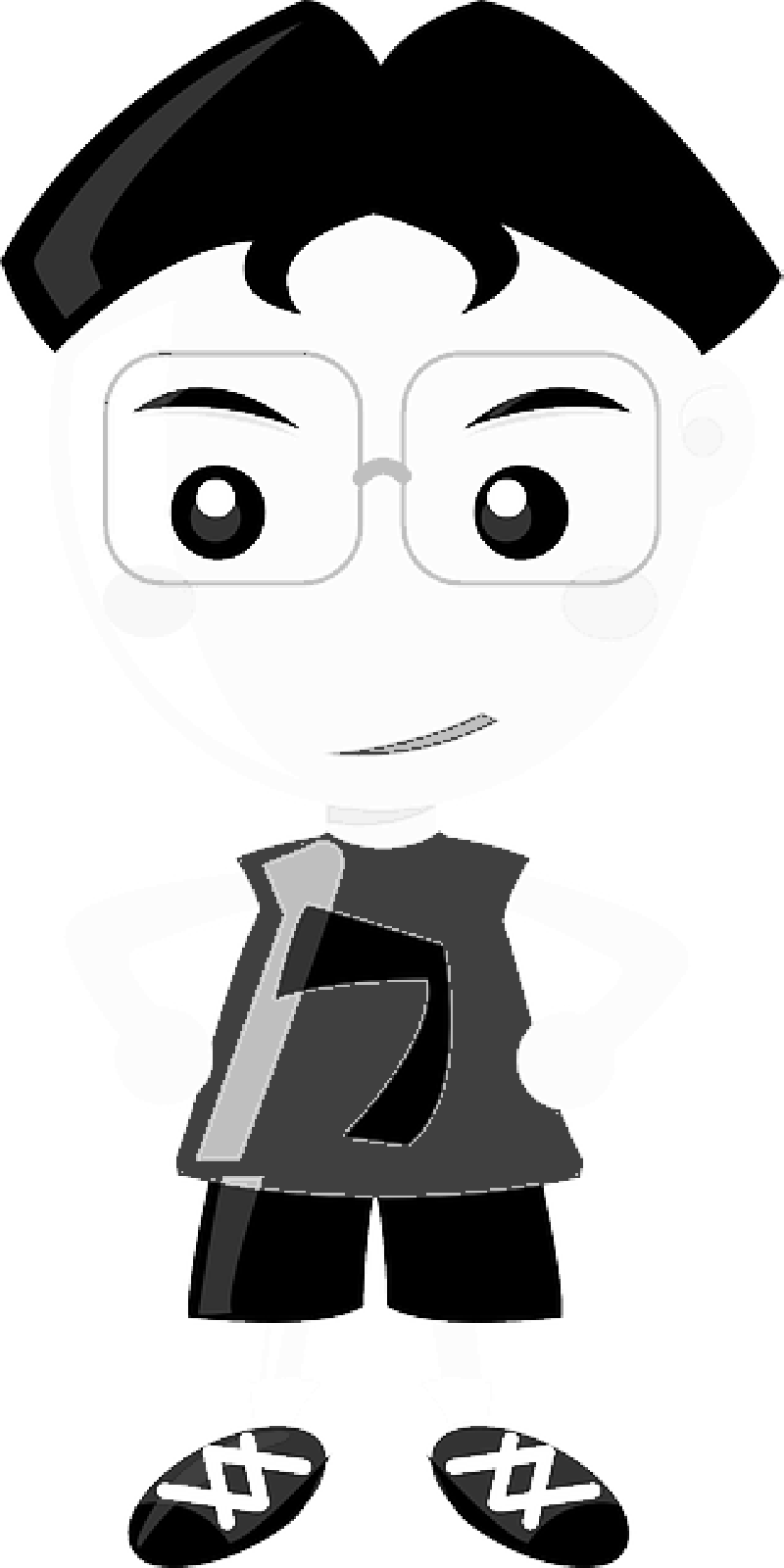 Mb Image/png - Sport Man Cartoon Vector (800x1600), Png Download