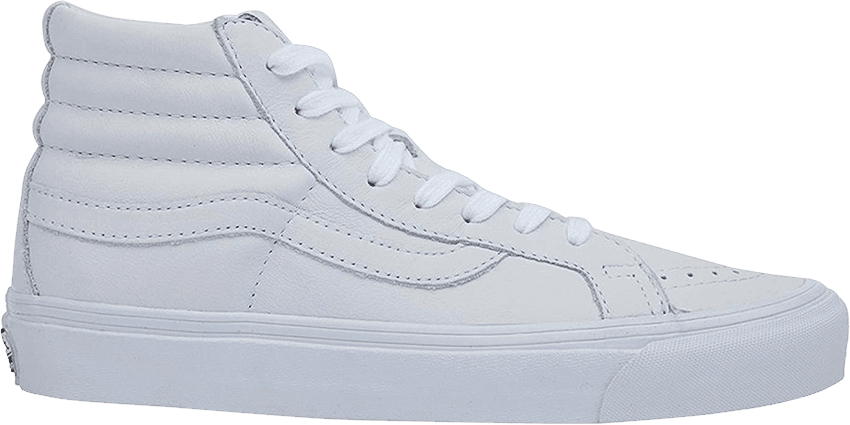 Sk8 Hi Lx 'vlt White' - Vans Og Sk8-hi Lx Sneakers Vn0003t01nt Vlt White, 7 (850x425), Png Download