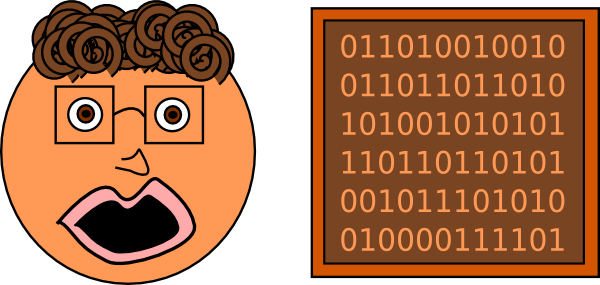 How To Set Use 1980s Nerd Svg Vector (600x285), Png Download