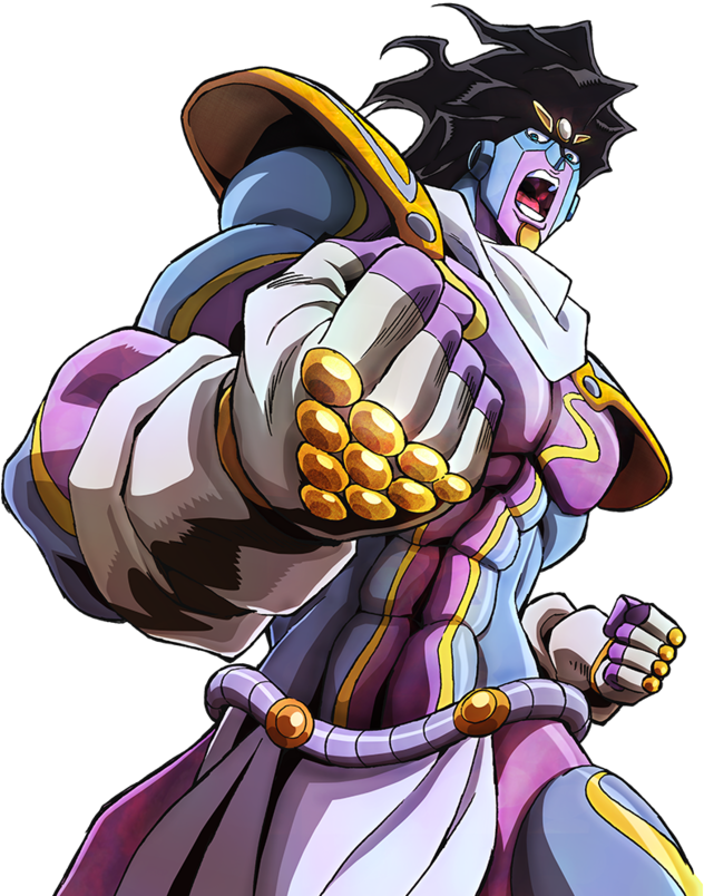 Star Platinum Flip - Cartoon (680x809), Png Download
