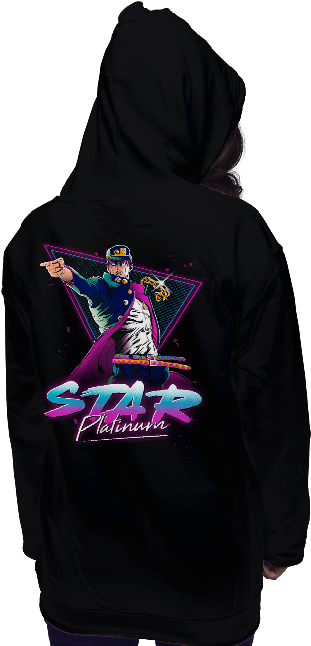 Star Platinum - Shirt (650x650), Png Download