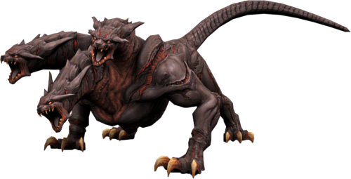 Cerberus Mythology (500x255), Png Download