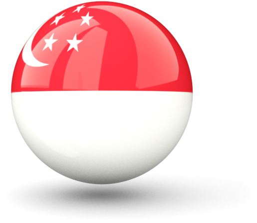 Doing Business In Singapore - Indonesia Flag Ball Png (640x480), Png Download