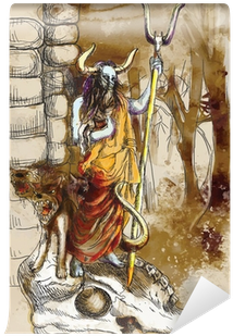 Greek Myth And Legends - Hades God Vintage (400x400), Png Download