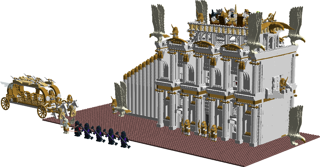 Palace Of Zeus - Medieval Architecture (1126x577), Png Download