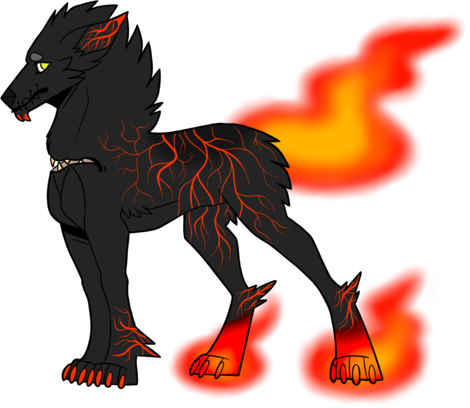 Hades The Hellhound - Hellhound Hades (958x833), Png Download