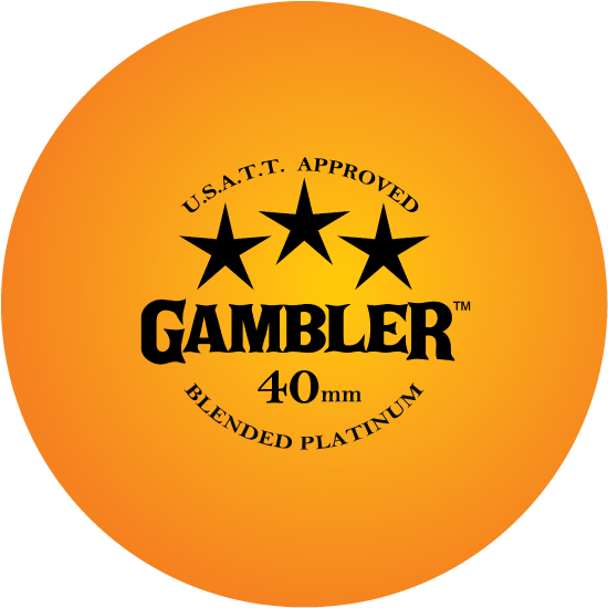 Gambler Platinum 3 Star Balls - Circle (600x600), Png Download