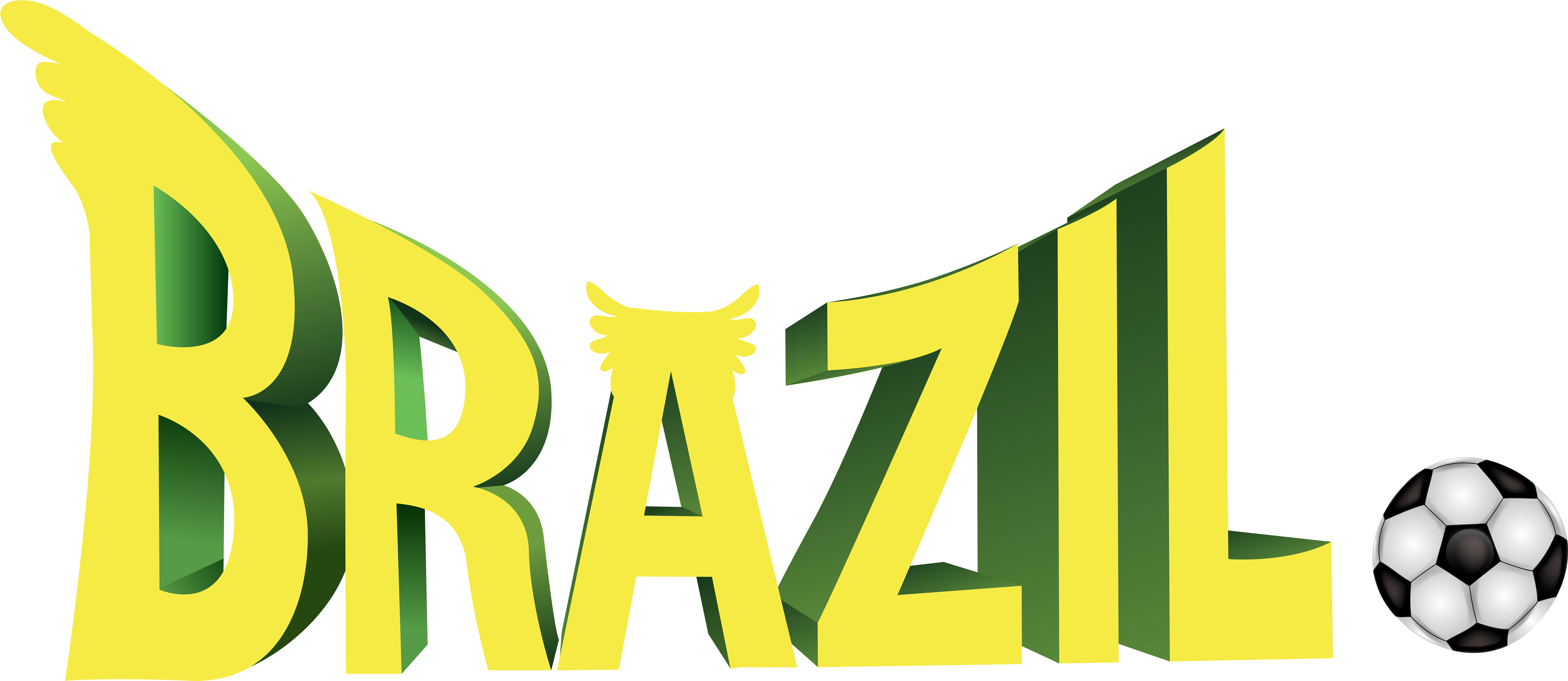 Brazil World Cup Png (7000x3070), Png Download