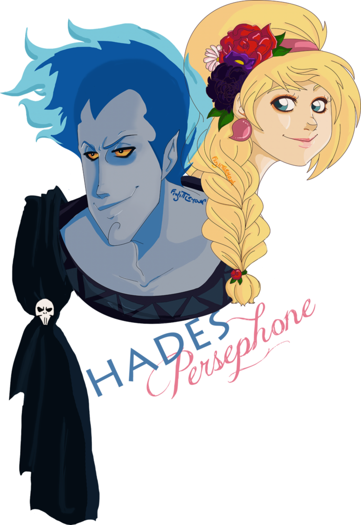 Persephone Clipart Group - Persephone Hades Wife Disney (741x1077), Png Download