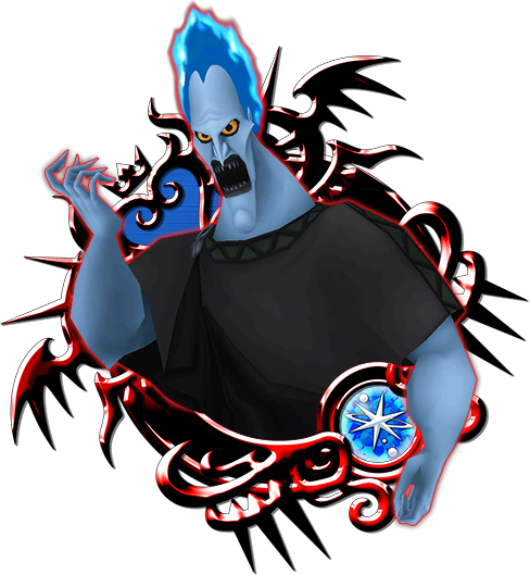Hades - Kingdom Hearts Union X 7 Star Medals (488x529), Png Download