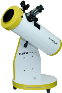Meade Eclipseview™ 114 Reflecting Telescope - Meade Eclipseview 114mm F/4 Az Reflector Telescope (599x397), Png Download